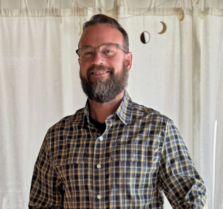 Dylan, owner of Acadia Building Company, headshot.