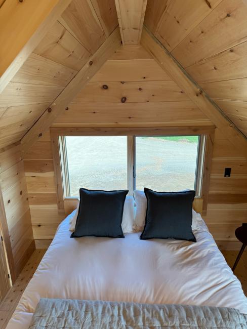 Loft bedroom window.